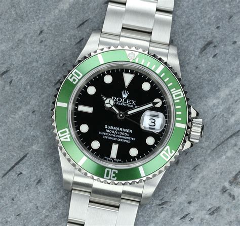 Rolex submariner verte